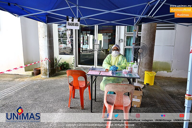 File:Keadaan semasa Penutupan Sementara Kampus UNIMAS Serta Perintah Kawalan Pergerakan bagi Menghadapi Penularan Wabak Coronavirus 2019 (COVID-19) (49675394647).jpg