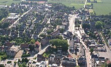 Blick auf Kirchhellen und die Kirche St. Johannes der Täufer (August 2009)