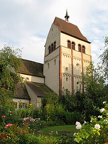 Clocher de l'abbaye de Mittelzell.