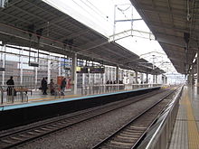 Shinkansen tracks