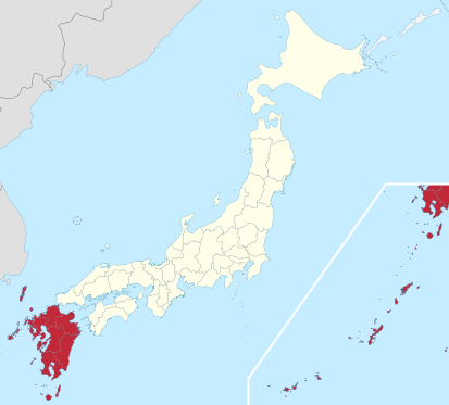 Bestand:Kyushu Region in Japan.svg