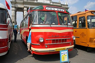 <span class="mw-page-title-main">LAZ-695</span> Soviet/Ukrainian two-axle urban/suburban bus