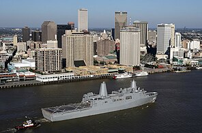 Panorama over New Orleans