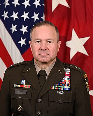 <span class="mw-page-title-main">Anthony R. Hale</span> American Army Lieutenant General