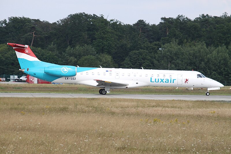 File:LX-LGZ Embraer ERJ 145 Luxair (7364672198).jpg
