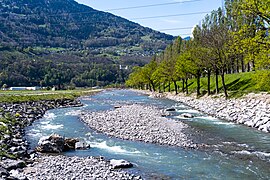 La Vièze à Monthey.