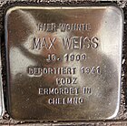 Langenlonsheim Stolperstein Schulstrasse 12 Max Weiss.jpg