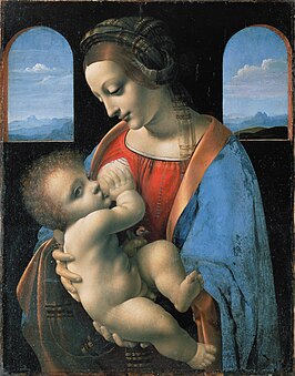 Early Renaissance: Madonna Litta by Leonardo da Vinci (c. 1490)