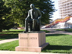 Estatua de Abraham Lincoln en Topeka