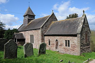 Church of St Michael and All Angels, Llanvihangel-Ystern-Llewern Church in Monmouthshire, Wales