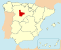 Localización de la provincia de Valladolid.svg