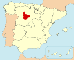 Localization de la provincia de Valladolid.svg