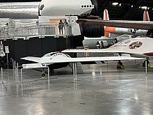 X-44A on display at the National Museum of the United States Air Force.