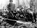 Logging crew and donkey engine, probably Pacific Northwest, nd (INDOCC 450).jpg