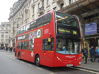 London Buses route 94 London bus route