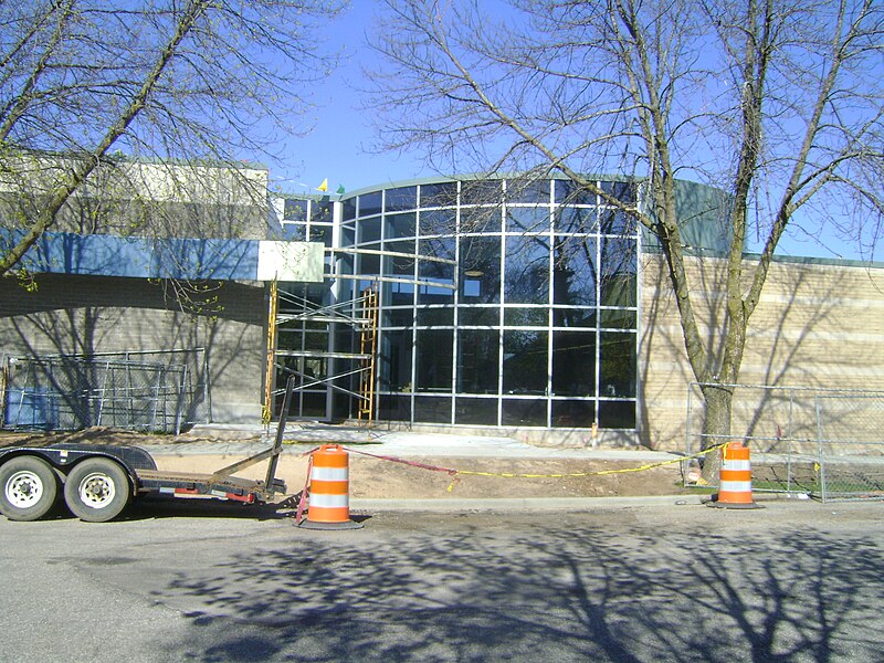 File:Ludington library side entrance.JPG