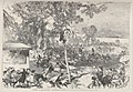 Lyon - La fête des écoles - Le banquet sur l'herbe (dessin de M. Vierge, d'après le croquis de M. Lhuillier).jpg