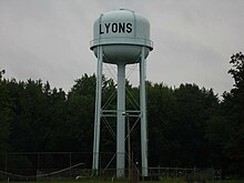Lyons Water Tower Lyons Indiana Water Tower.jpg