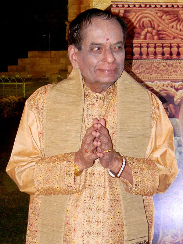 M. Balamuralikrishna during Rajarani Music Festival at Bhubaneswar on 19 January 2013