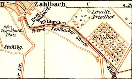 Mainz Zahlbach Friedhof1898