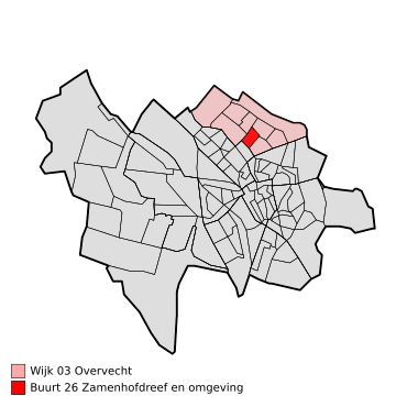 Zamenhofdreef en omgeving