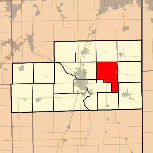 File:Map highlighting Ganeer Township, Kankakee County, Illinois.svg