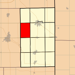Map highlighting Kirkland Township, Adams County, Indiana.svg