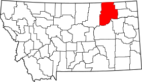 Localisation de Comté de Valley(Valley County)