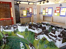 Maquette de la cité médiévale de Sauveterre