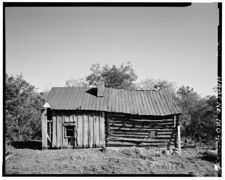 File:Mary Locher Cabin, Route 65 (Hagerstown Pike), Sharpsburg, Washington County, MD HABS MD,22-ANTI.V,2-13.tif