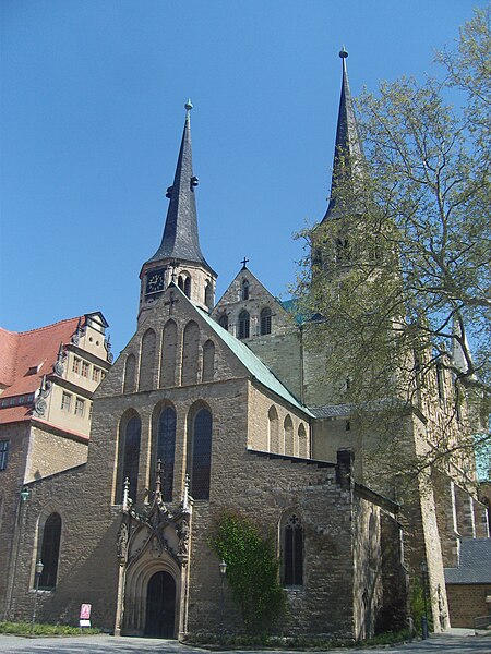 Merseburg Cathedral where Thietmar worked