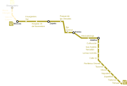 Mexico City Metro line 12.svg