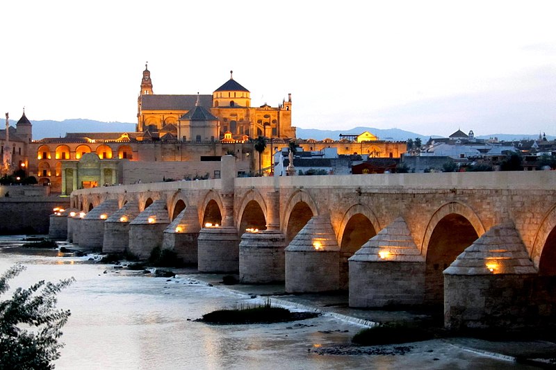 File:Mezquita-Catedral y Puente Romano, Córdoba - panoramio.jpg