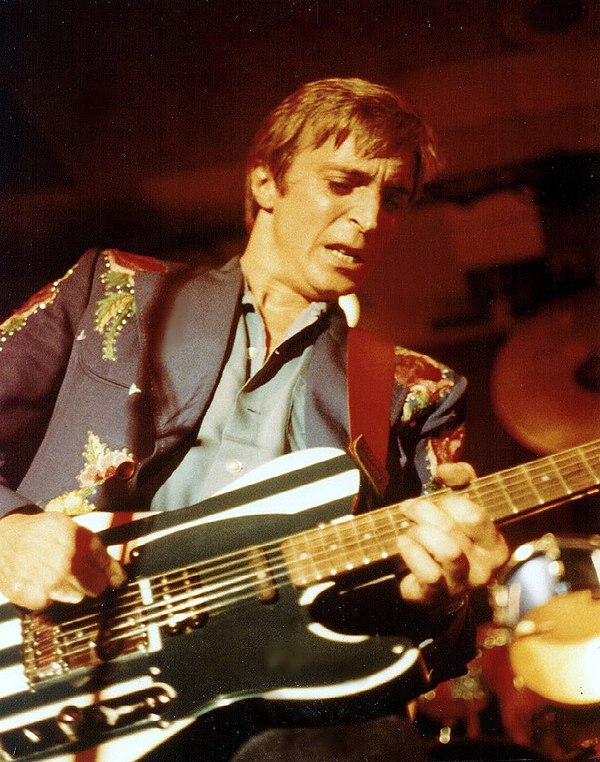 Mick Ronson (pictured in 1981), whose string arrangement is prevalent throughout the song.
