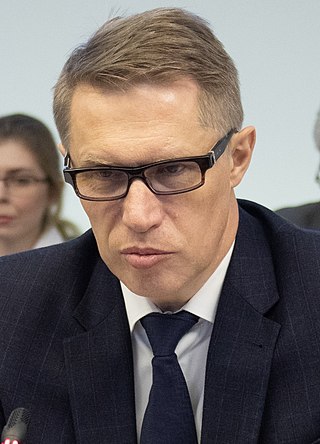 <span class="mw-page-title-main">Mikhail Murashko</span> Russian politician, Minister of Health of the Russian Federation