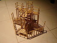 2003 Atlantis Tower Miniature pioneering model of a tower, 2003.jpg