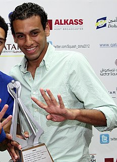 Mohamed El Shorbagy Egyptian squash player