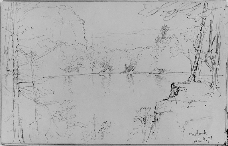 File:Mohonk, 1871 (from Sketchbook) MET 264346.jpg