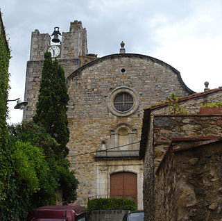 Actual iglesia de Santa Maria de Ullà
