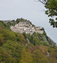 Montelapiano - Vue