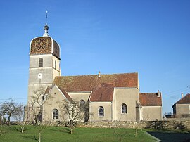 The church in Montholier