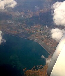 Morbe Dam Aerial view.JPG