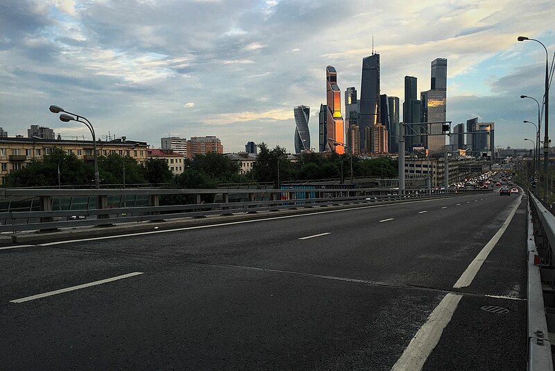 File:Moscow, Zvenigorodskoye Highway overpass (31121588930).jpg