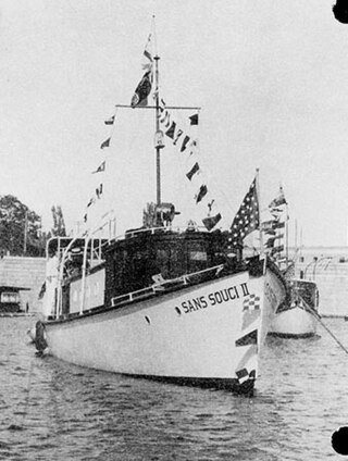 USS <i>Sans Souci II</i> (SP-301) Patrol vessel of the United States Navy