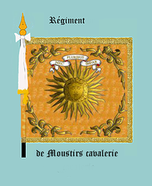 Иллюстративное изображение кавалерийского полка Мустье