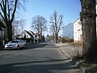 Kastanienallee near Schönhauser Strasse to the west in the old north end