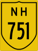 National Highway 751 shield}}