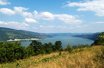 Pogled na Dunav, sa Boljetinskog brda