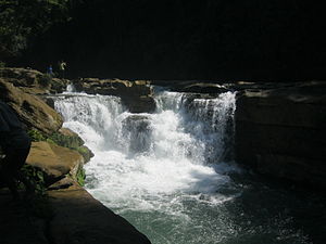 The Nafa-khum falls, Bandarban