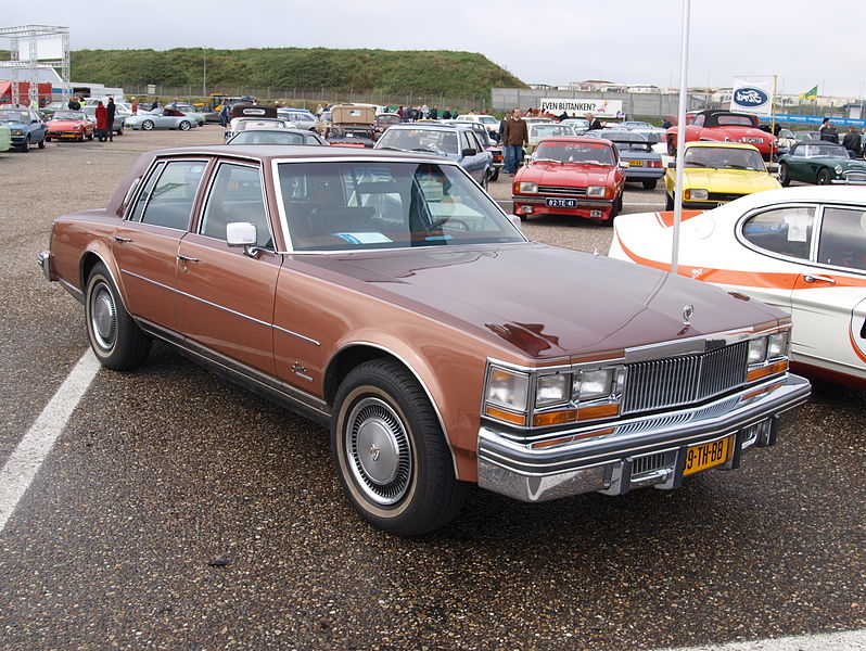 File:Nationale oldtimerdag Zandvoort 2010, 1980 CADILLAC SEVILLE.JPG